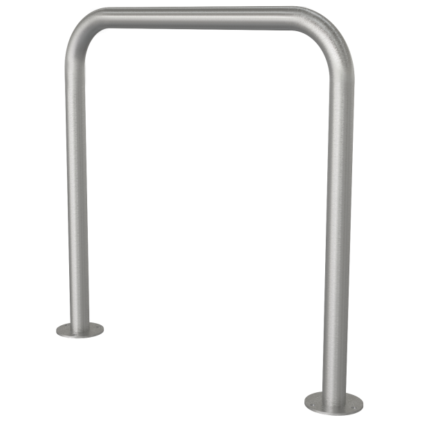 Stainless steel hoop |  48 mm | for casting in concrete | without cross bar | total width 800 mm | To be fixed by plugs